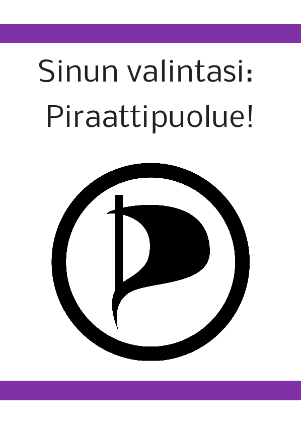 Sinun valintasi: Piraattipuolue